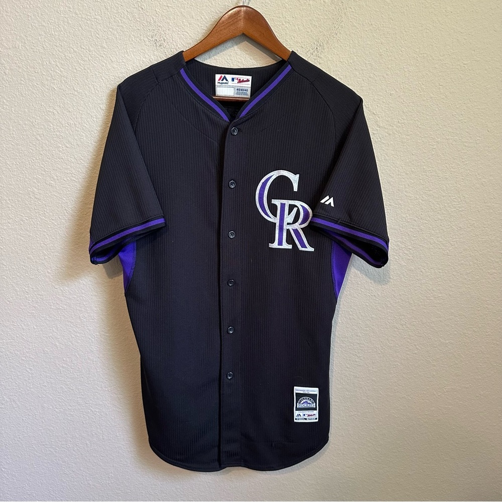 Majestic MLB Men’s Colorado Rockies Baseball Jersey